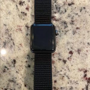Apple Watch series 2 w/black band